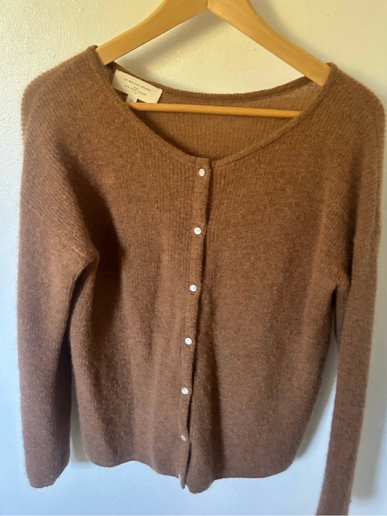 Sezane Sweaters - Sézane Gaspard Cardigan Camel